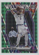 2020-21 Panini Mosaic Will to Win Green Mosaic Prizm Anthony Davis #20 0ip5