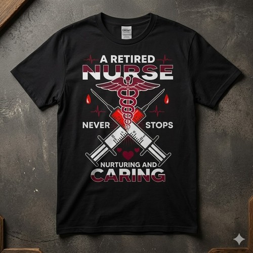 A Retired Nurse Life Appreciation Retirement Gift Graphic Unisex T-shirt