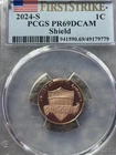Photo of a 2024-S Lincoln Shield Cent Proof from an eBay listing that sold on Jul 19, 2026