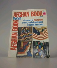 Vintage 70's McCall's Afghan Book Vol 2 Knit Crochet Embroidery S7501 - USA