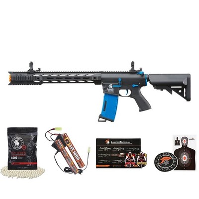 Airsoft AEG M4 SPR Gen 2 Full Semi Auto 0.20g BBS Battery Charger Lancer Durable
