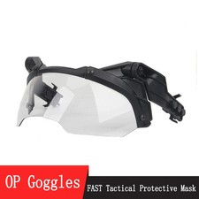  Casco Occhiali 90 Gradi Staccabili FAST AF Guida Casco Anti Nebbia e Antisommossa