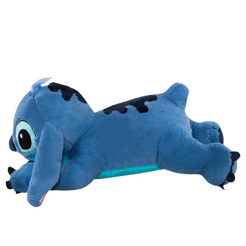 Peluche Gigante Stitch Disney 100cm Blu Morbido foto 6