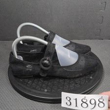 Seychelles Shoes Womens Size 7 Mary Jane Flats Black Pointed Toe Memory Foam