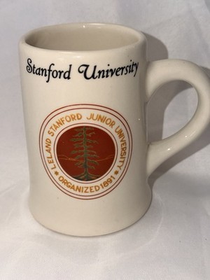 Leland Stanford Junior University Organized 1891 Mug Nassau China Co Heavy 22 Oz