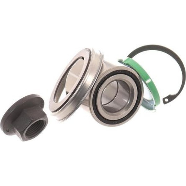 2 SKF RADLAGER-SATZ HA FüR Opel Corsa C Tigra Twintop Mit Trommelbremse-image