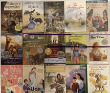Lot of 15 Chapter Children Books - Includes  Newberry Award Winners