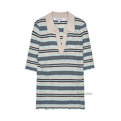 Maison Kitsune Fine Stripe T-Shirt SS25 135258440