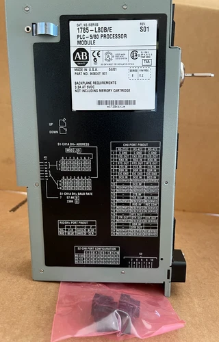 ALLEN BRADLEY, 1785-L80B /E, Rev S01, PLC-5 PROCESSOR, NNIB, MAKE OFFER!