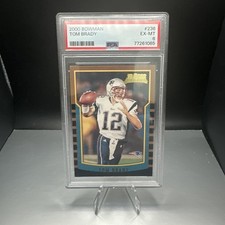 2000 Bowman Tom Brady #236 PSA 6 