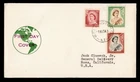DR WHO 1954 NEW ZEALAND FDC QEII COMBO M69167