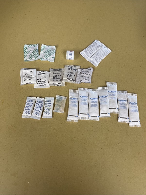 Silica Gel Desiccant 21  Various Size from Vitamins
