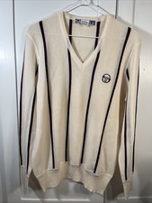 VNTG 1980s Sergio Tacchini Wool Italian Sweater Size M/L