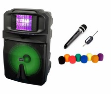 VocoPro Karaoke Thunder-1500 Pro Portable Powered All-in-One System