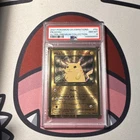Pokémon TCG - Pikachu 58/Ultra-Premium Collection Metal Promo Foil PSA 8 2021
