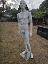 Vinfage Full Size Male Fibreglass shop retail Muscular MANNEQUIN Dummy