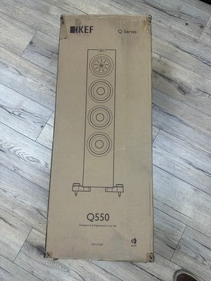 KEF - Q550 5.25'' Floorstanding Speaker (Each) - Satin Black