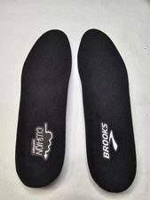 NEW Brooks Ortholite Inserts Cushion Support Black SZ 12 B Shoe Sole BP-104-3