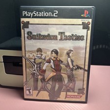 Suikoden Tactics (PlayStation 2, PS2) CIB Complete w/ Manual + Soundtrack TESTED