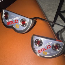 Scotty Cameron Putters 1/500 2015 Set Of 2 Putters. GoLo 6 and GoLo5R. 34 in