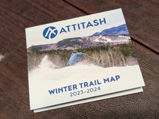 2023-24 Attitash Ski Area Trail Map North Bartlett  New Hampshire