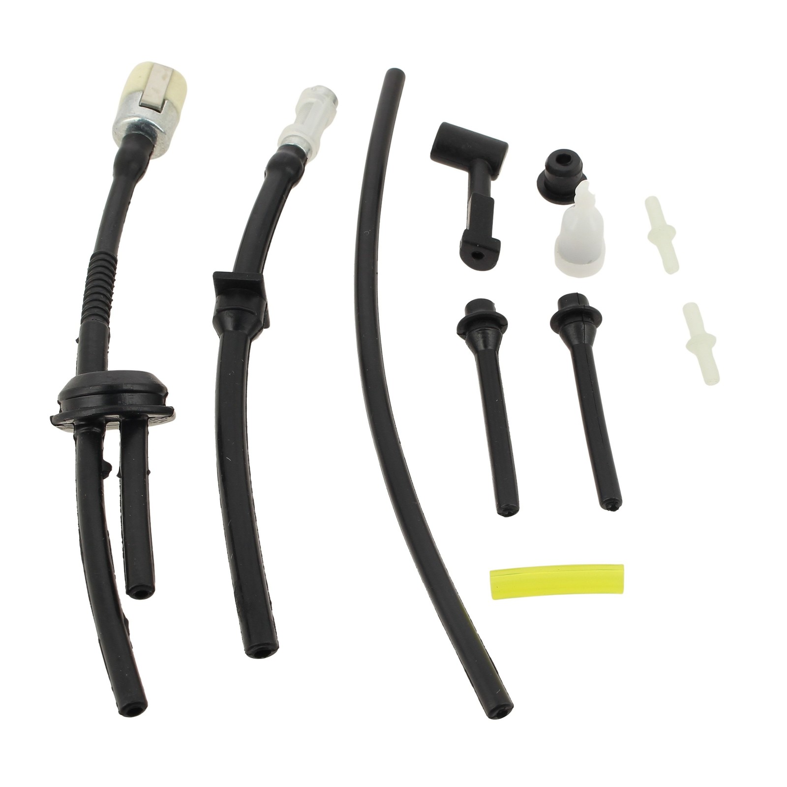 Kit durites essence + huile pour élagueur thermique flexible noir de 3mm