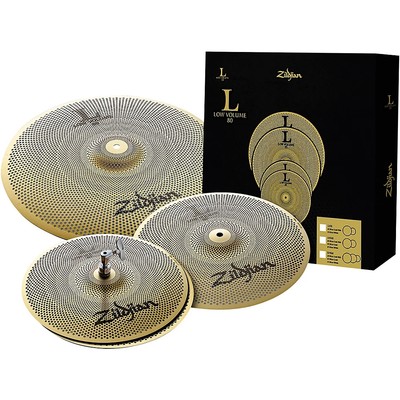 Zildjian L80 Series LV348 Low Volume Cymbal Pack With Free 14'' Ride
