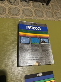 Fathom Intellivision Cart Box Manual No Overlays  Tested Works