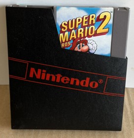 GREAT SHAPE Super Mario Bros 2 NES Nintendo Game Booklet Instruction Manual