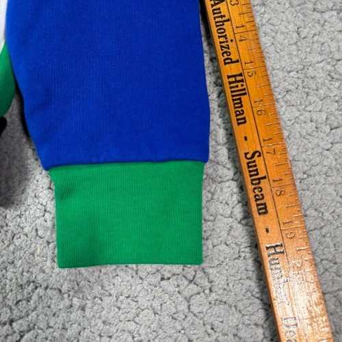 POLO RALPH LAUREN Colorblock Hoodie Fleece Pullover Youth M 10-12 Streetwear Hip - Picture 3 of 15