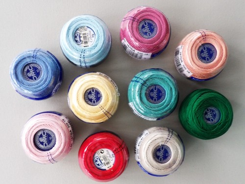 ***You Choose Color *Size 10 DMC CEBELIA Crochet Thread colors available updated