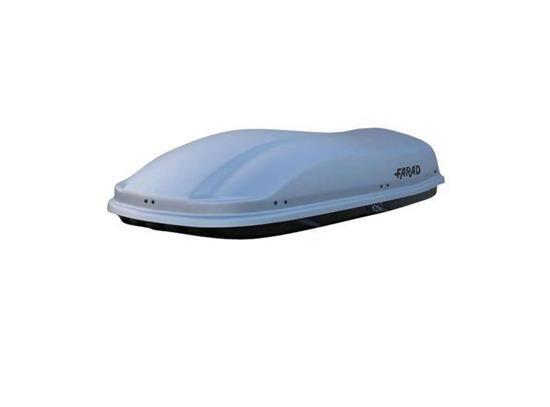 BOX TETTO BAULE FARAD F3 MARLIN 400 LT 160x80x40 GRIGIO N/8