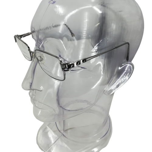 Safilo Emozioni Elasta rechteckig Metall silber Brillengestell 4349 54-17-135 - Bild 4 von 8