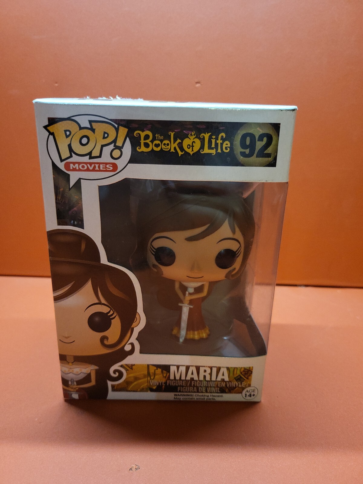 The Book Of Life Funko Pop! Movies Maria Vinyl Figure #92 ~ Read Description
