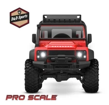 Traxxas 9784 - LED light set, front & rear, complete  Defender, TRX-4M