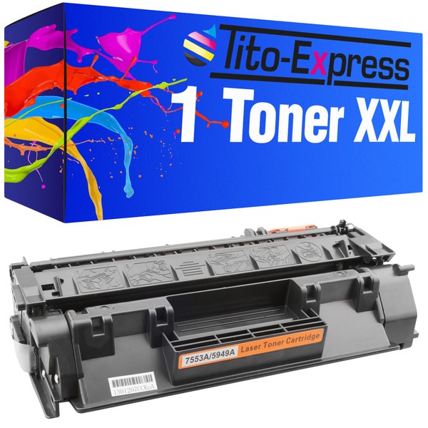 Laser Toner Kartusche 1X Xxl Platinumserie FüR Hp Q5949A Laserjet 1160 1320 1320-image