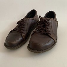 Born Sneakers Women's Size 10M Brown Leather Low Top MLG4 D51006 Rustic Boho