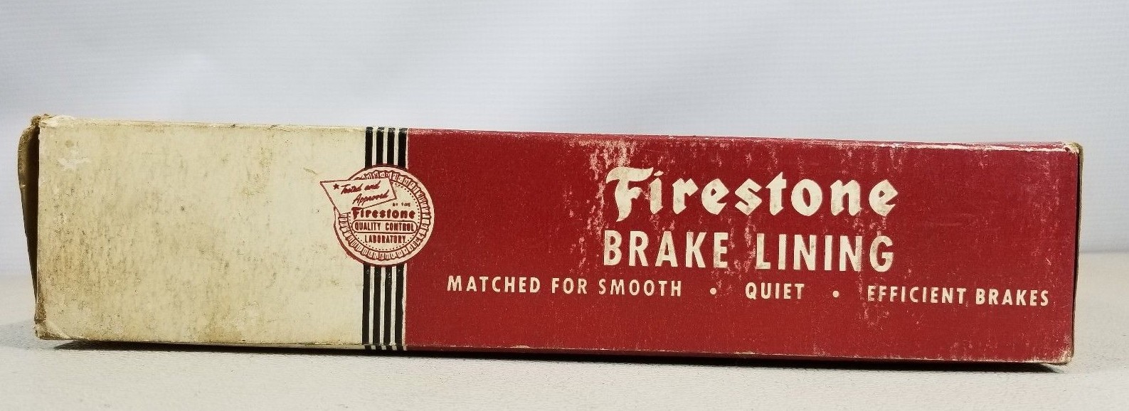 VINTAGE FIRESTONE BRAKE LINING 2051D 1955 1956 NOS 40E eBay