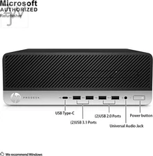 HP Desktop PC i7 8th Gen up to 64GB RAM, 4TB SSD, Windows 11/10 Pro, WiFi BT
