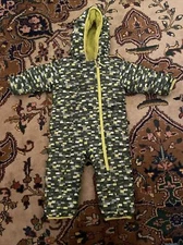 Columbia Frosty Freeze Insulated Pile Fleece Lined Baby Bunting 12-18 Months