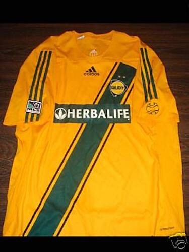Los Angeles Galaxy 07 Rare Game/Match Used/Worn MLS Soccer Jersey - Harmse Auto.