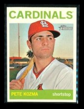 2013 TOPPS HERITAGE Baseball Trading Card #409 PETE KOZMA St Louis Cardinals