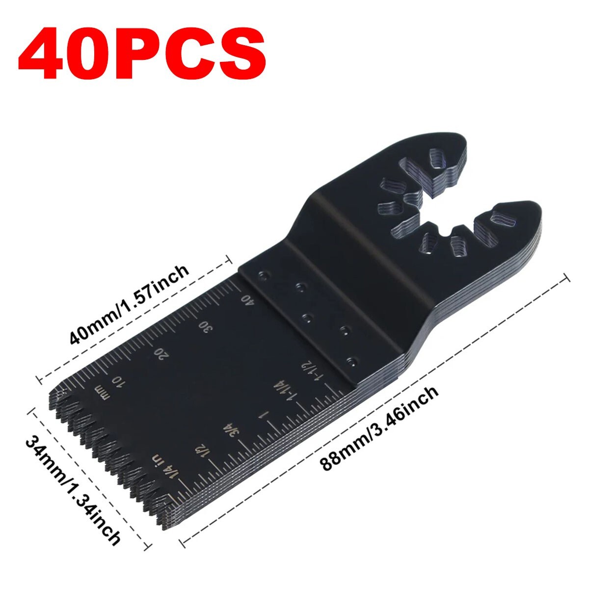 20-100PCS Oscillating Multi Tool Saw Blades Wood Plastic Laminate PVC Cutter