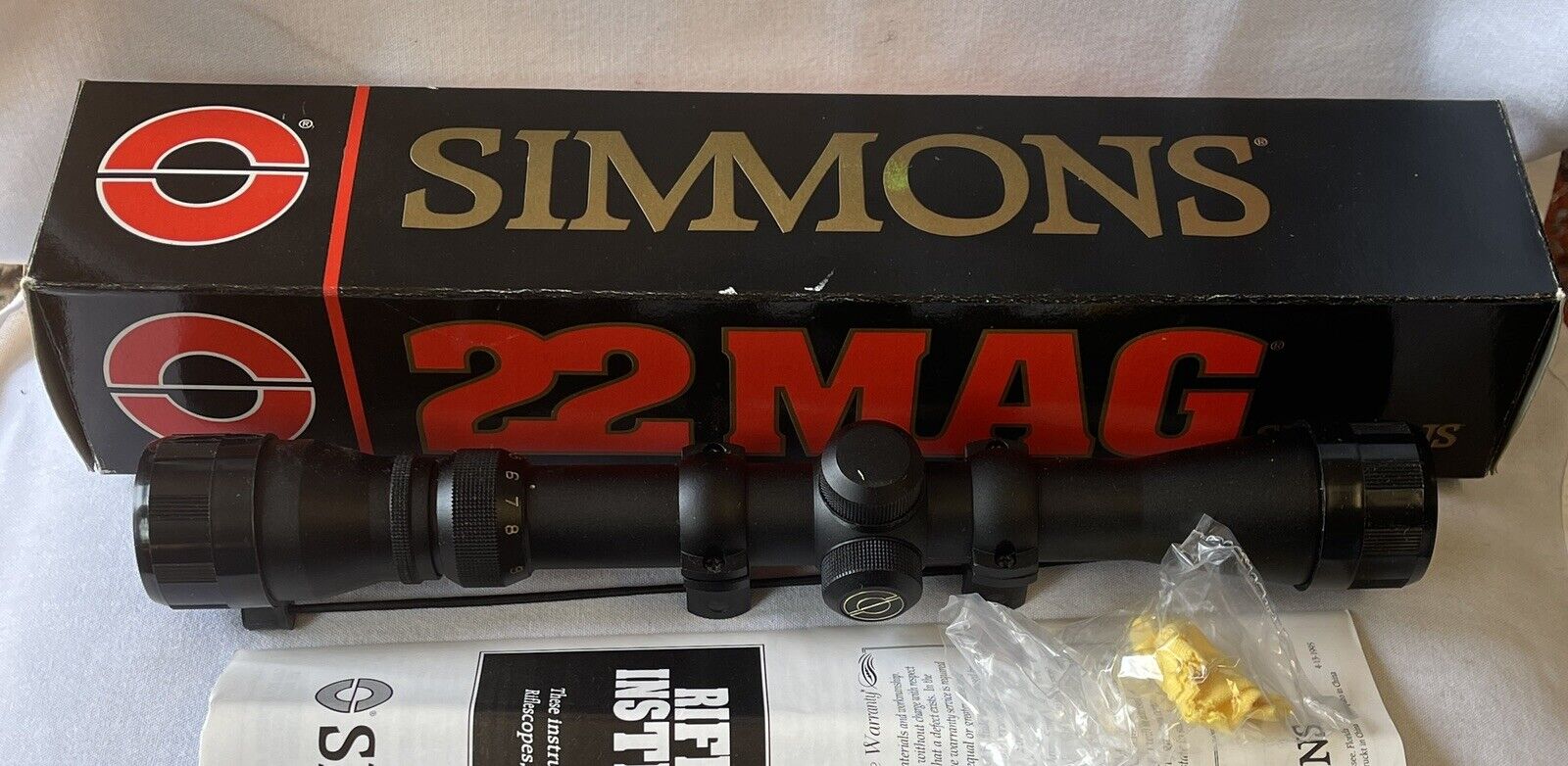Simmons 3-9x32mm .22 Waterproof Fogproof Matte Black Riflescope