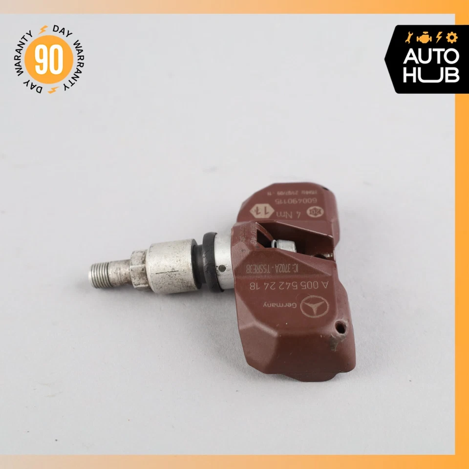 Sensor de presión de neumáticos 98-06 Mercedes W220 S500 SL600 S55 TPMS 315 Mhz OEM Foto 2 de 4