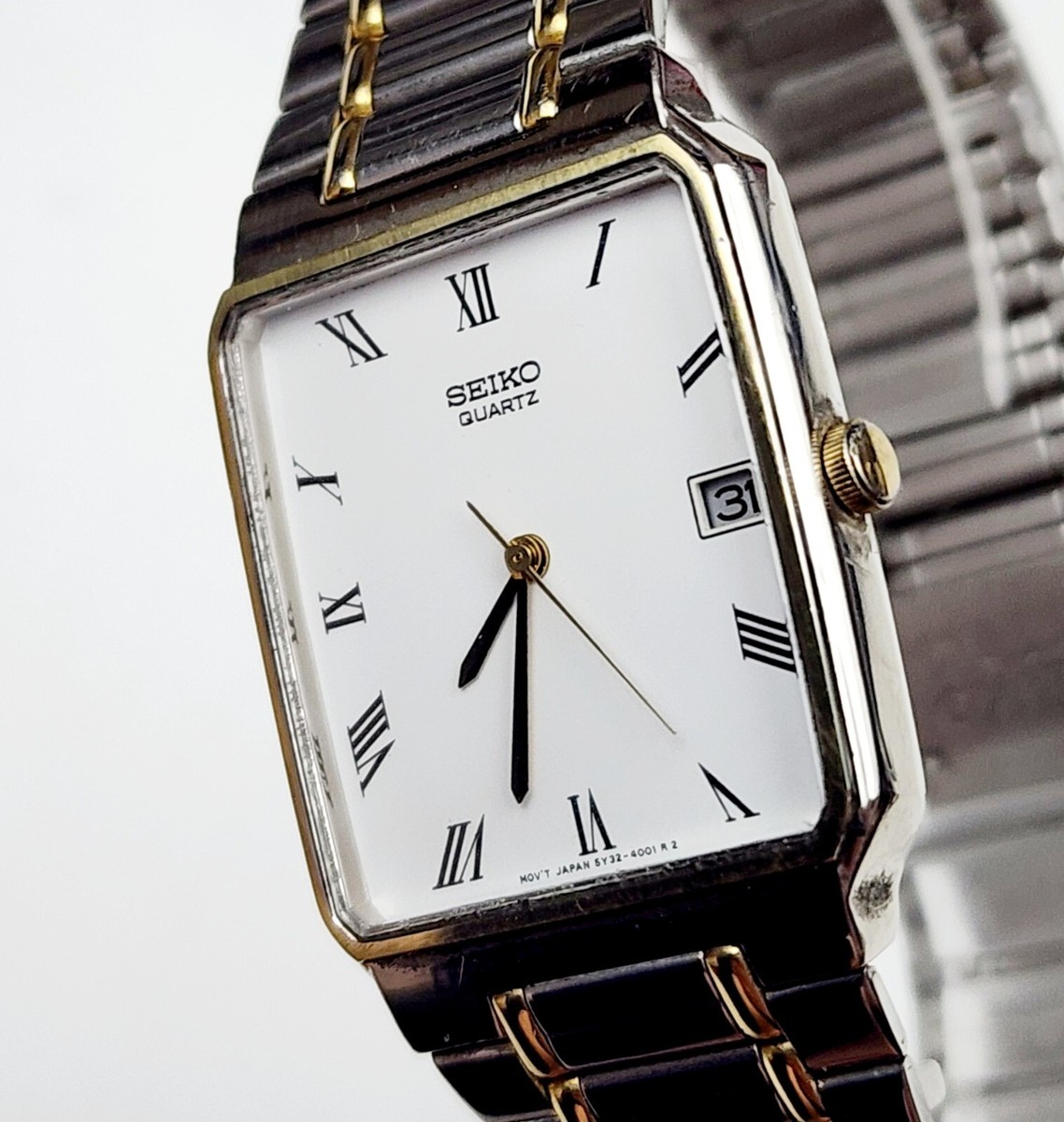 RARE Men's Vintage 1990 Watch SEIKO 5Y32-4001 | eBay