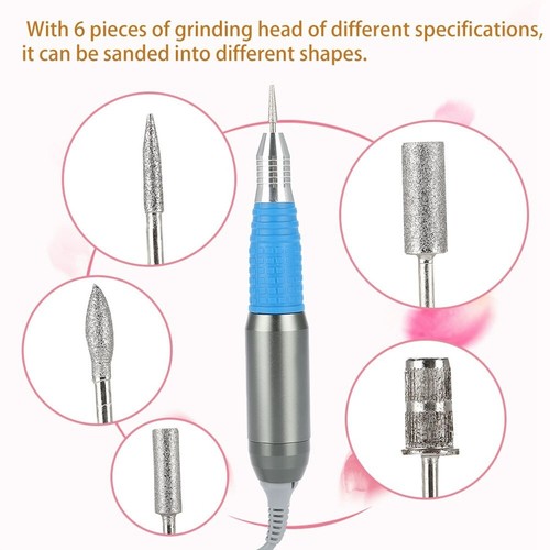 Professional Electric Nail Drill Kit - Polisher for Manicure & Pedicure - Picture 9 of 24