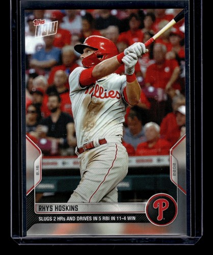 2022 Topps Now 718 Rhys Hoskins