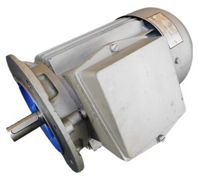 THEO HALTER 2HP Motor, IEC Metric, D90L, B5 Flange, 1.5KW, 1.8KW, New old stock take offs
