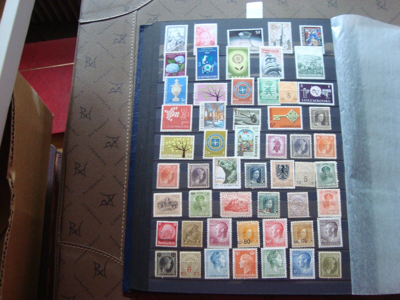 Luxembourg 54 Stamps N Ou Nsg